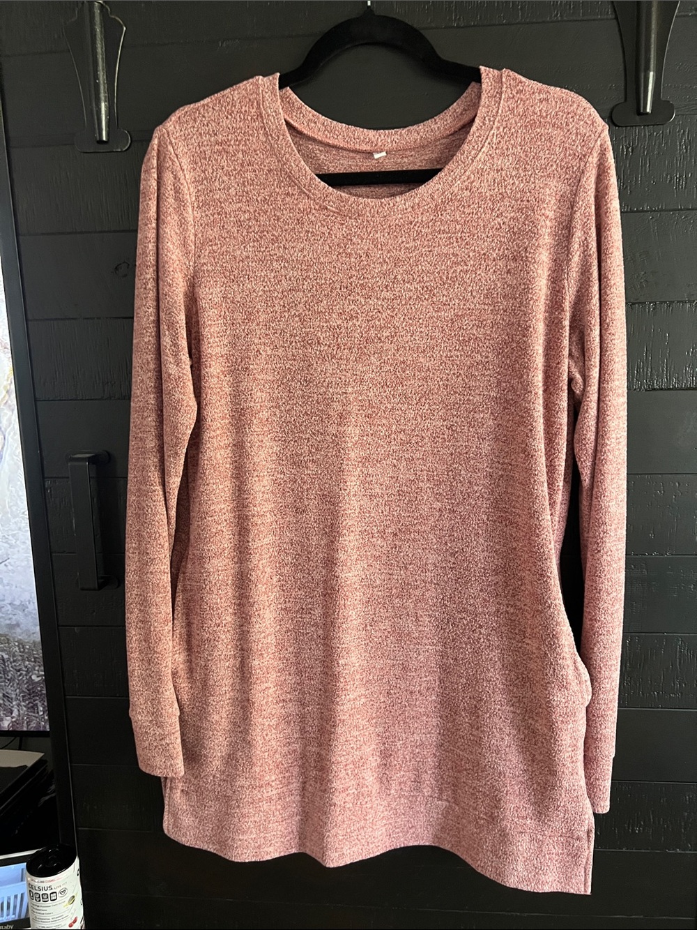Long Soft Sweater with Pockets!